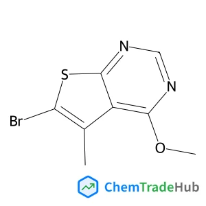 6-Bromo-4-methoxy-5-methylthieno[2,3-d]pyrimidine