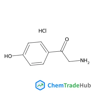 2-Amino-1-(4-hydroxyphenyl)ethanone hydrochloride (1:1)