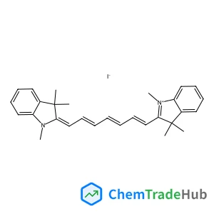 1,3,3-Trimethyl-2-[7-(1,3,3-trimethyl-1,3-dihydro-2H-indol-2-ylidene)-1,3,5-heptatrien-1-yl]-3H-indolium iodide