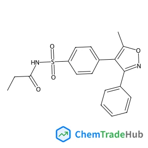 N-{[4-(5-Methyl-3-phenyl-1,2-oxazol-4-yl)phenyl]sulfonyl}propanamide