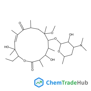 (10E)-3-O-DE(A-L-CLADINOSE)-10-DEHYDRO-11-DEHYDROXY-6-O-METHYL-ERYTHROMYCIN