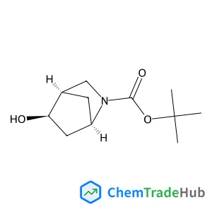 2-Azabicyclo[2.2.1]heptane-2-carboxylic acid, 5-hydroxy-, 1,1-dimethylethyl ester, (1R,4R,5R)-rel-