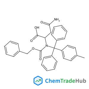 N~2~-[(Benzyloxy)carbonyl]-N~2~-[(4-methylphenyl)(diphenyl)methyl]-D-asparagine