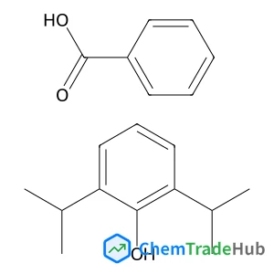 Benzoic acid--2,6-di(propan-2-yl)phenol (1/1)