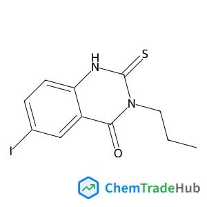 6-Iodo-3-propyl-2-thioxo-2,3-dihydro-4(1H)-quinazolinone