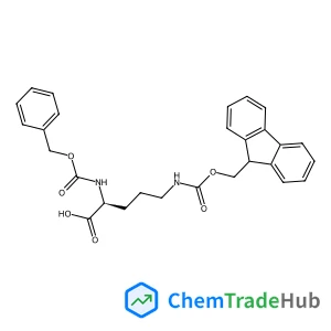N~2~-[(Benzyloxy)carbonyl]-N~5~-[(9H-fluoren-9-ylmethoxy)carbonyl]-L-ornithine