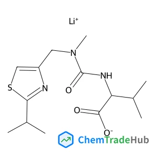 Lithium (2S)-2-({[(2-isopropyl-1,3-thiazol-4-yl)methyl](methyl)carbamoyl}amino)-3-methylbutanoate