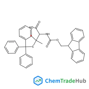 N-[(9H-Fluoren-9-ylmethoxy)carbonyl]-3-(tritylsulfanyl)-D-valine