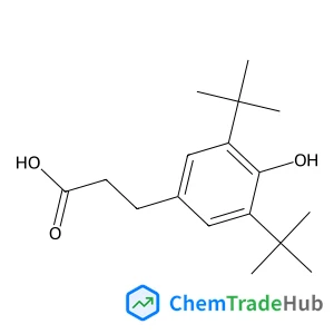 3-[4-Hydroxy-3,5-bis(2-methyl-2-propanyl)phenyl]propanoic acid