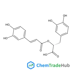 (2R)-3-(3,4-Dihydroxyphenyl)-2-{[(2E)-3-(3,4-dihydroxyphenyl)-2-propenoyl]oxy}propanoic acid