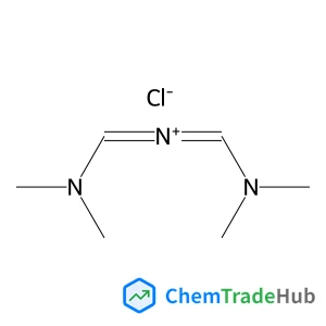 (([(DIMETHYLAMINO)METHYLIDENE]-AMINO)METHYLIDENE)-DIMETHYLAZANIUM CHLORIDE