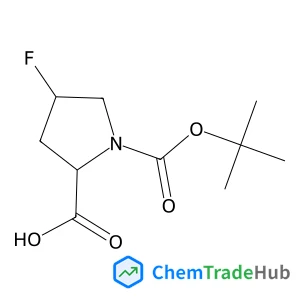 (4R)-4-Fluoro-1-{[(2-methyl-2-propanyl)oxy]carbonyl}-L-proline