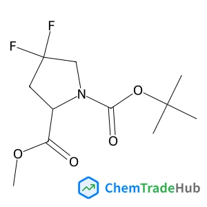 2-Methyl 1-(2-methyl-2-propanyl) (2S)-4,4-difluoro-1,2-pyrrolidinedicarboxylate