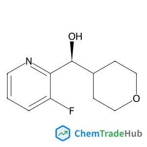 2-Pyridinemethanol, 3-fluoro-α-(tetrahydro-2H-pyran-4-yl)-, (αS)-
