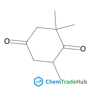 2,2,6-Trimethyl-1,4-cyclohexanedione structure 2,2,6-Trimethyl-1,4-cyclohexanedione structure
