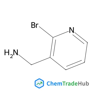 (2-Bromopyridin-3-yl)methanamine structure