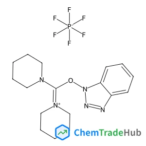 1-(((1H-Benzo[d][1,2,3]triazol-1-yl)oxy)(piperidin-1-yl)methylene)piperidin-1-ium hexafluorophosphate(V)