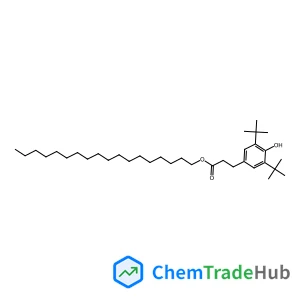 Octadecyl 3-[4-hydroxy-3,5-bis(2-methyl-2-propanyl)phenyl]propanoate
