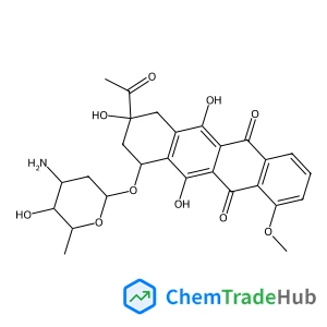 (1S,3S)-3-Acetyl-3,5,12-trihydroxy-10-methoxy-6,11-dioxo-1,2,3,4,6,11-hexahydro-1-tetracenyl 3-amino-2,3,6-trideoxy-alpha-L-lyxo-hexopyranoside