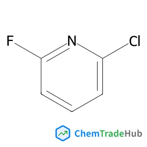 2-Chloro-6-fluoropyridine Chemical_Structure_Of