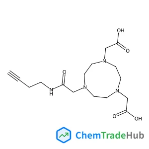 2,2'-{7-[2-(3-Butyn-1-ylamino)-2-oxoethyl]-1,4,7-triazonane-1,4-diyl}diacetic acid