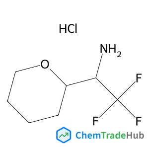 (1S)-2,2,2-Trifluoro-1-(tetrahydro-2H-pyran-2-yl)ethanamine Hydrochloride
