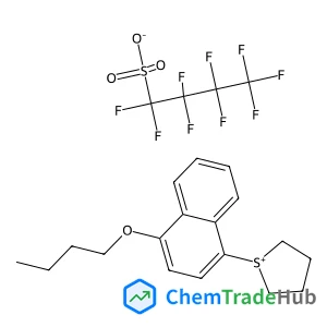1-(4-Butoxy-1-naphthyl)tetrahydrothiophenium 1,1,2,2,3,3,4,4,4-nonafluoro-1-butanesulfonate
