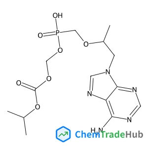 ((((((R)-1-(6-AMINO-9H-PURIN-9-YL)PROPAN-2-YL)OXY)METHYL)(HYDROXY)PHOSPHORYL)OXY)METHYL ISOPROPYL CARBONATE