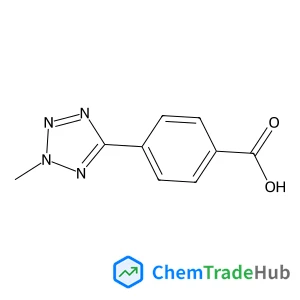 4-(2-methyl-2H-tetrazol-5-yl)benzoic acid structure 4-(2-methyl-2H-tetrazol-5-yl)benzoic acid structure