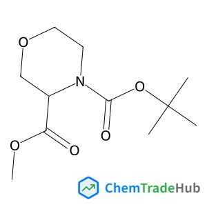 3-Methyl 4-(2-methyl-2-propanyl) 3,4-morpholinedicarboxylate 3-Methyl 4-(2-methyl-2-propanyl) 3,4-morpholinedicarboxylate