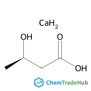 Butanoic acid, 3-hydroxy-, calcium salt (2:1), (3R)-