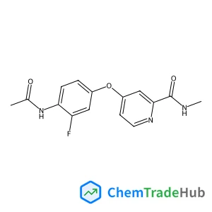 4-(4-Acetamido-3-fluorophenoxy)-N-methyl-2-pyridinecarboxamide