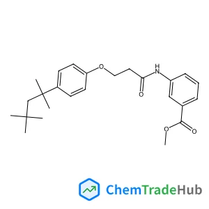 Methyl 3-({3-[4-(2,4,4-trimethyl-2-pentanyl)phenoxy]propanoyl}amino)benzoate