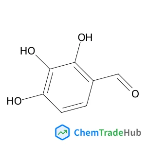 2,3,4-Trihydroxybenzaldehyde structure