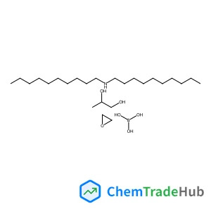N-Didecyl-N-dipolyethoxyammonium borate/Didecylpolyoxethylammonium borate (Polymeric betaine) Chemical_Structure_Of