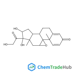 (9xi,16alpha)-16,17,21-Trihydroxy-9,11-epoxypregna-1,4-diene-3,20-dione (9xi,16alpha)-16,17,21-Trihydroxy-9,11-epoxypregna-1,4-diene-3,20-dione