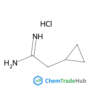 2-Cyclopropylethanimidamide hydrochloride (1:1)