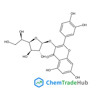 2-(3,4-Dihydroxyphenyl)-5,7-dihydroxy-4-oxo-4H-chromen-3-yl beta-D-glucofuranoside