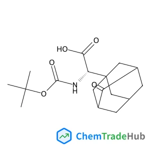 (+�S)-+�-[[(1,1-Dimethylethoxy)carbonyl]amino]-4-oxotricyclo[3.3.1.13,7]decane-1-acetic Acid