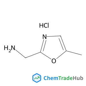 1-(5-Methyl-1,3-oxazol-2-yl)methanamine hydrochloride (1:1) structure 1-(5-Methyl-1,3-oxazol-2-yl)methanamine hydrochloride (1:1) structure