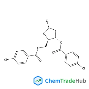 3,5-Bis-O-(4-chlorobenzoyl)-2-deoxy-alpha-D-erythro-pentofuranosyl chloride