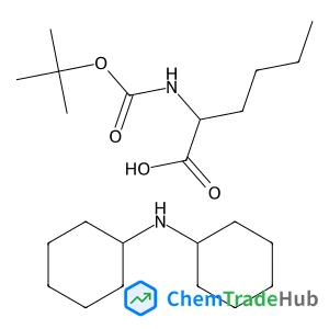 N-{[(2-Methyl-2-propanyl)oxy]carbonyl}-L-norleucine - N-cyclohexylcyclohexanamine (1:1)