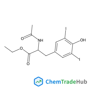 N-Acetyl-3,5-diiodo-l-tyrosine ethyl ester