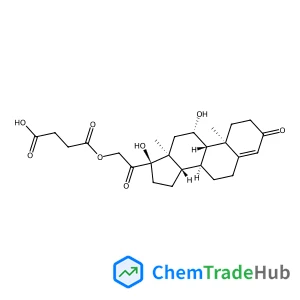Hydrocortisone hemisuccinate Hydrocortisone hemisuccinate