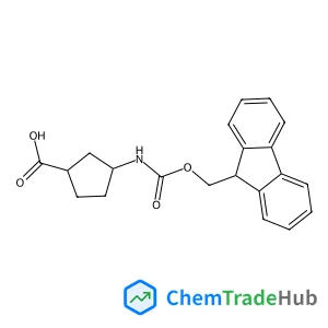 (1S,3R)-3-{[(9H-Fluoren-9-ylmethoxy)carbonyl]amino}cyclopentanecarboxylic acid