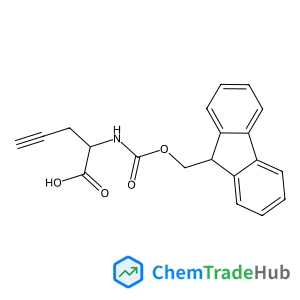 (2R)-2-{[(9H-Fluoren-9-ylmethoxy)carbonyl]amino}-4-pentynoic acid