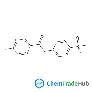 1-(6-Methyl-3-pyridinyl)-2-[4-(methylsulfonyl)phenyl]ethanone