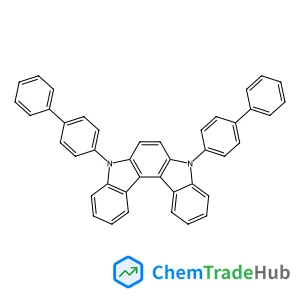 Indolo[2,3-c]carbazole, 5,8-bis([1,1'-biphenyl]-4-yl)-5,8-dihydro-