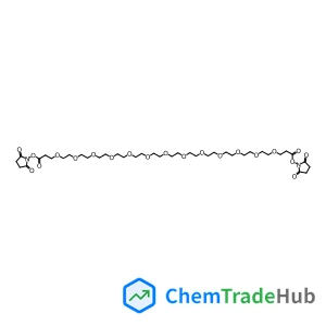1,1'-[(1,43-Dioxo-4,7,10,13,16,19,22,25,28,31,34,37,40-tridecaoxatritetracontane-1,43-diyl)bis(oxy)]di(2,5-pyrrolidinedione)