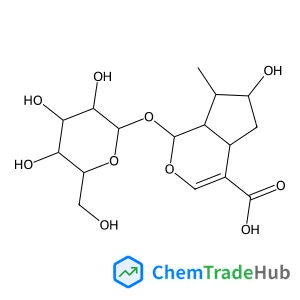 1-(Hexopyranosyloxy)-6-hydroxy-7-methyl-1,4a,5,6,7,7a-hexahydrocyclopenta[c]pyran-4-carboxylic acid
